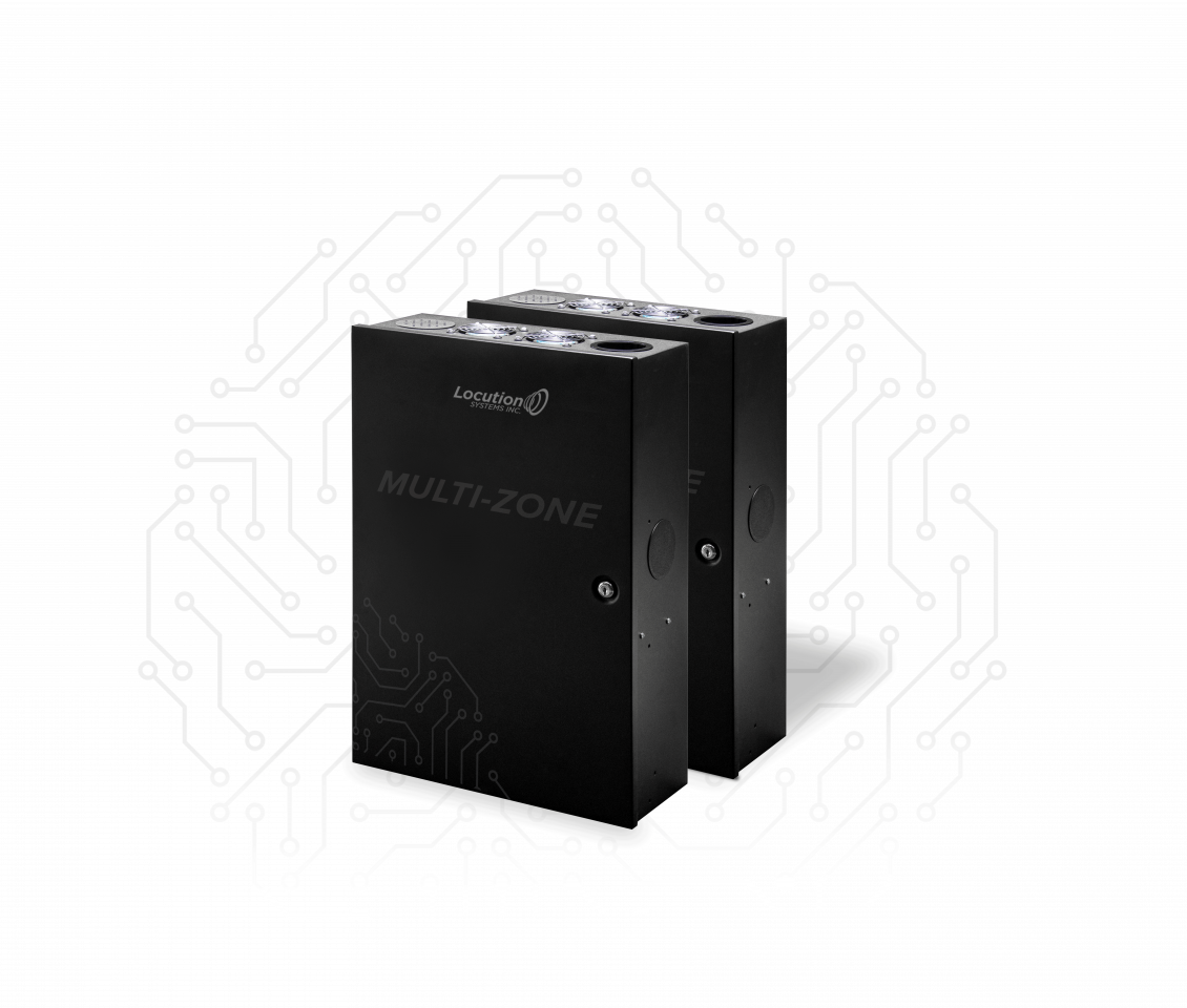 Locution Systems' product image of the Multi-Zone System. 