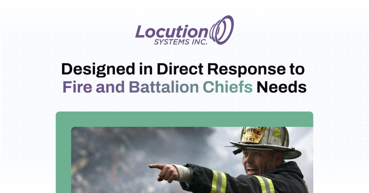 Built for Fire Chiefs | Reliable Fire Station Alerting